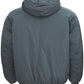 Elegant Reversible Quilted Jacket in Grey/Yellow