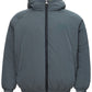 Elegant Reversible Quilted Jacket in Grey/Yellow