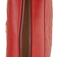 Elegant Red Leather Marmont Shoulder Bag
