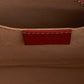 Elegant Red Leather Marmont Shoulder Bag