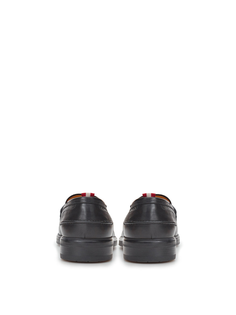 Elegant Black Leather Mody Loafer