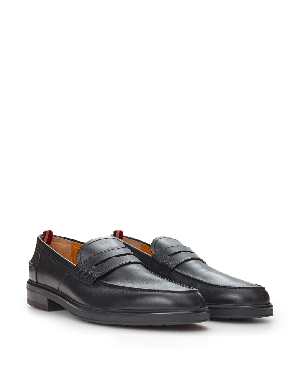 Elegant Black Leather Mody Loafer