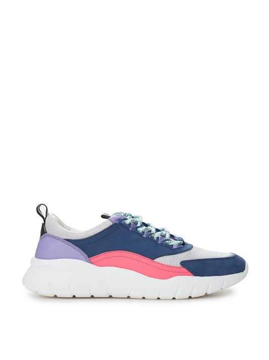 Elegant Multicolor Leather Sneakers