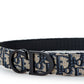 Elegant Beige Leather CD Buckle Belt