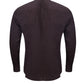 Sleek Dark Brown Slim Fit Cotton Shirt