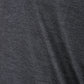 Elegant Dark Grey Silk V-Neck T-Shirt