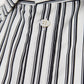 Elegant Monochrome Striped Button-up Shirt