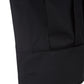 Elegant Slim Fit Black Cotton Shirt