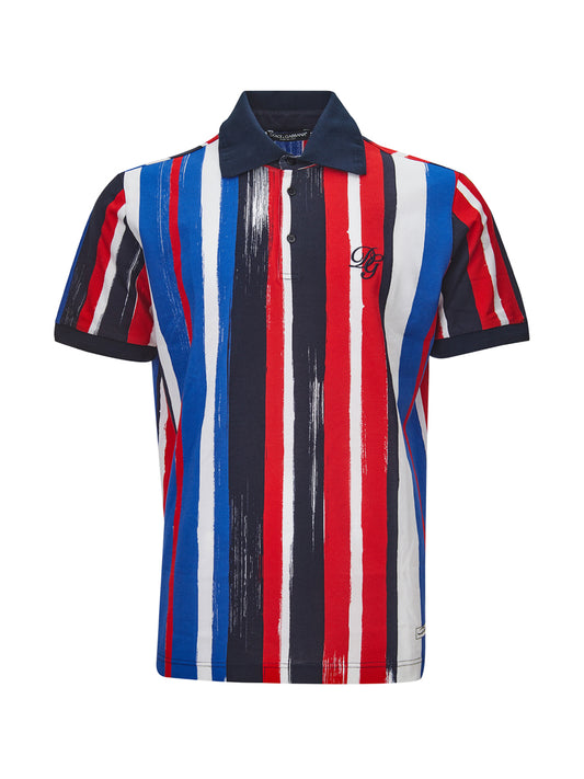 Elegant Multicolor Cotton Polo Shirt