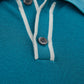 Elegant Petrol Blue Knit Polo Shirt