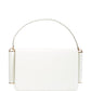 Elegant Milk White Leather Shoulder Bag