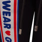 Elegance on the Go: Slim Black Jogging Sweatpants