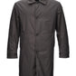 Elegant Waterproof Quilted Mid-Length Trench