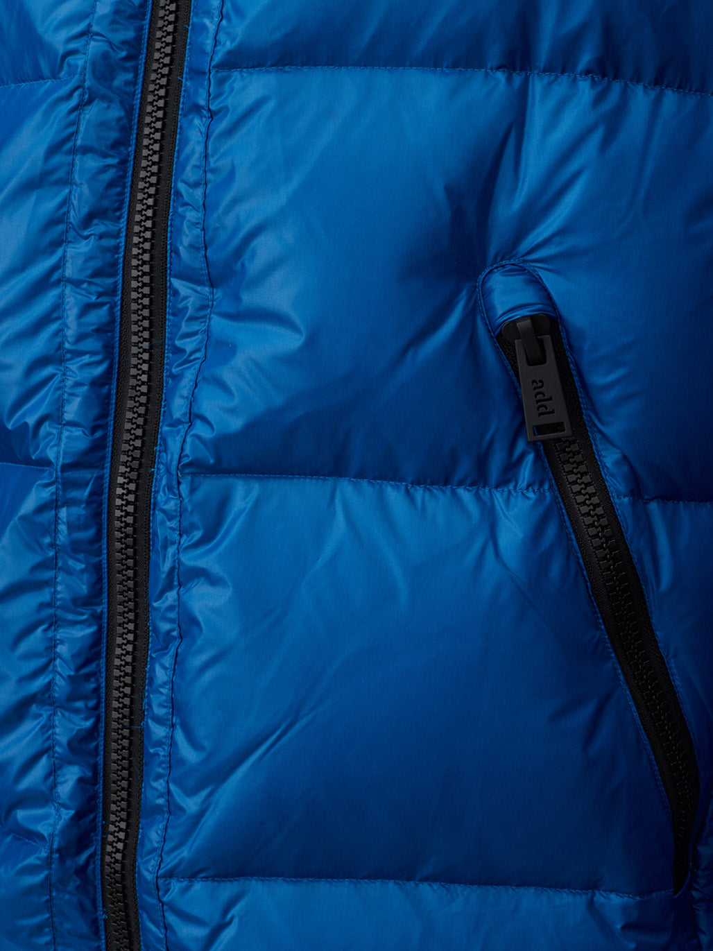 Regal Blue Quilted Puffy Jacket for Men