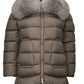 Elegant Quilted Asymmetric Dove-Grey Jacket