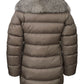 Elegant Quilted Asymmetric Dove-Grey Jacket