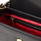 Elegant Black Heart Shoulder Bag