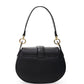 Elegant Black Heart Shoulder Bag