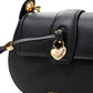 Elegant Black Heart Shoulder Bag