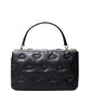 Elegant Embossed Logo Handbag