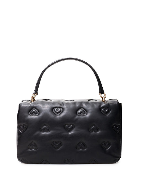 Elegant Embossed Logo Handbag