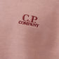 Powder Pink Embroidered Logo Cotton Sweatshirt