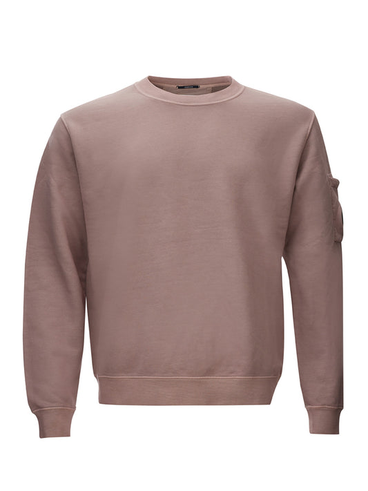 Powder Pink Cotton Classic Sweatshirt