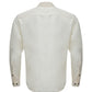 Chic White Cotton Overshirt for Men