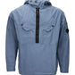 Debonair Half-Zipped Blue Jacket