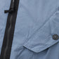 Debonair Half-Zipped Blue Jacket