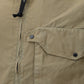 Sophisticated Khaki Cotton Overshirt