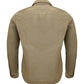Sophisticated Khaki Cotton Overshirt