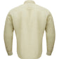 Elegant Green Cotton Shirt with Velcro Pockets