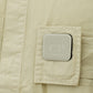Elegant Green Cotton Shirt with Velcro Pockets