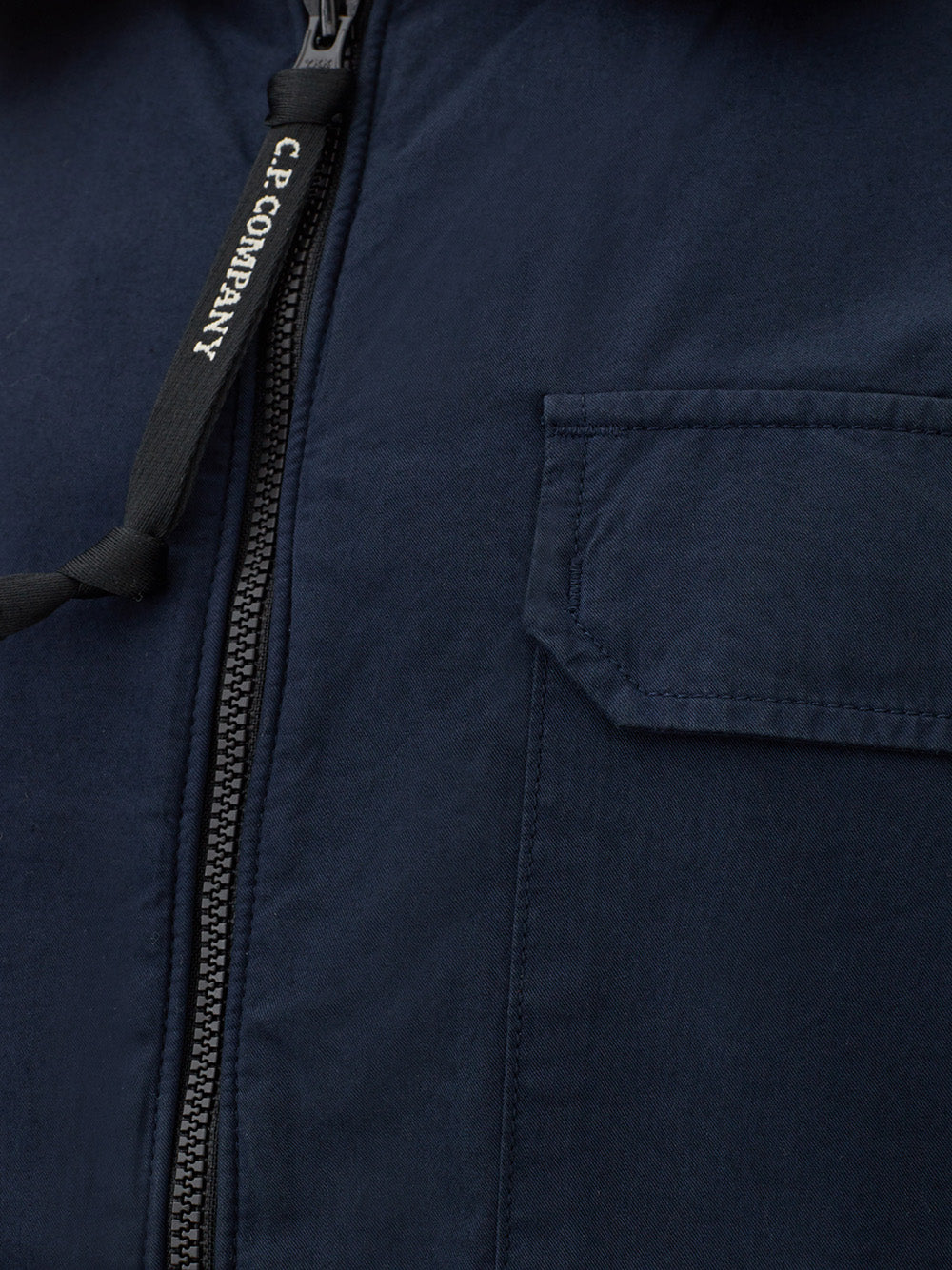 Sophisticated Blue Cotton Overshirt