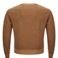 Chic Camel Brown Cotton Sweatshirt