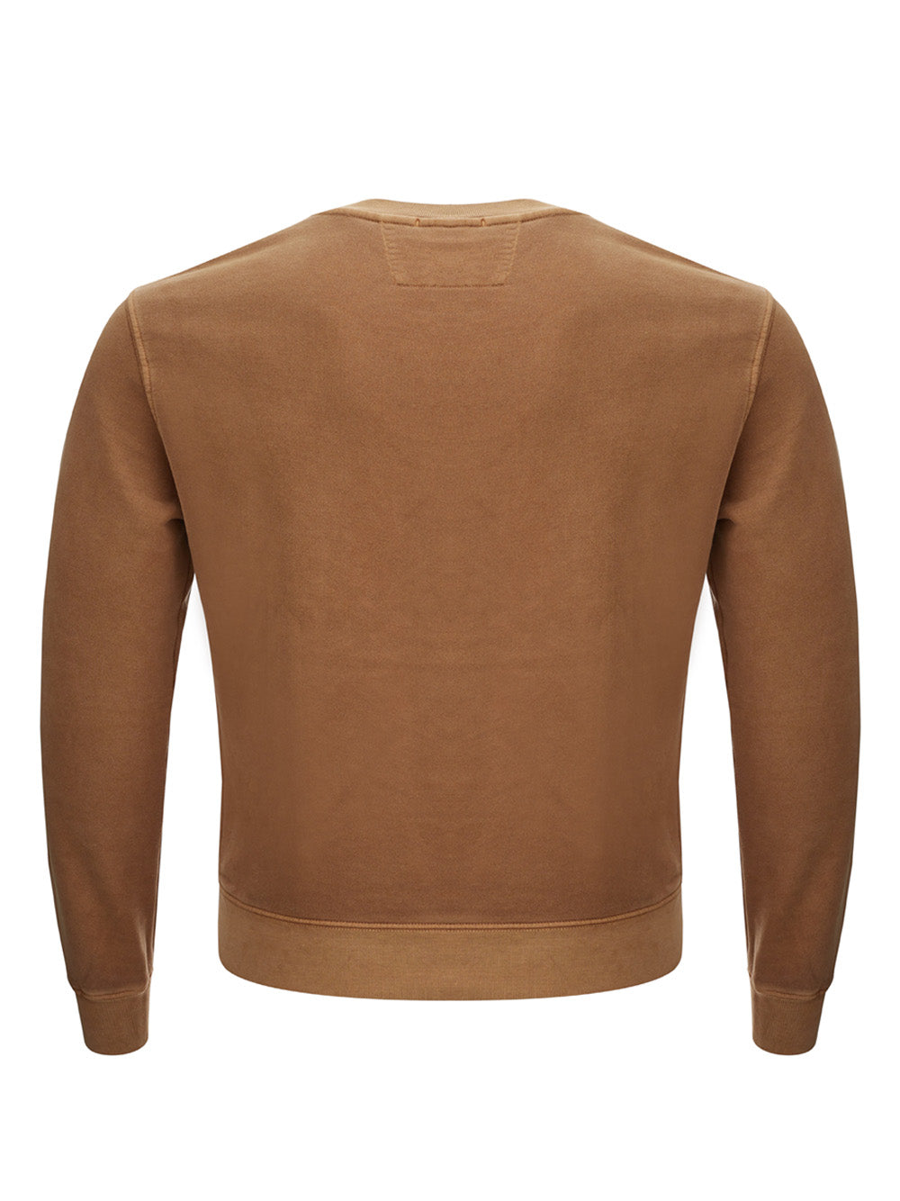 Chic Camel Brown Cotton Sweatshirt