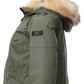 Elegant Quilted Parka with Fur Collar