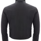 Elegant Quilted Black Jacket with White Accents
