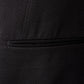 Elegant Black Silk Smoking Jacket