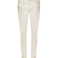 Elegant White Slim Fit Denim - Timeless Sophistication