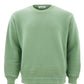 Emerald Compass Embroidery Cotton Sweatshirt