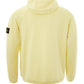 Sunshine Yellow Hooded Cotton Sweatshirt