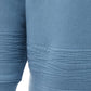 Elegant Light Blue Compass Crewneck Sweatshirt