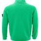 Elegant Green Cotton Jumper with Iconic Patch