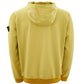 Radiant Yellow Cotton Hooded Sweatshirt