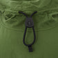 Elegant Green Cotton Hooded Overshirt