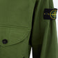 Elegant Green Cotton Hooded Overshirt