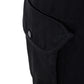 Elegant Combat Black Trousers with Patch Logo