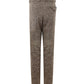 Elegant Brown Knitted Trousers
